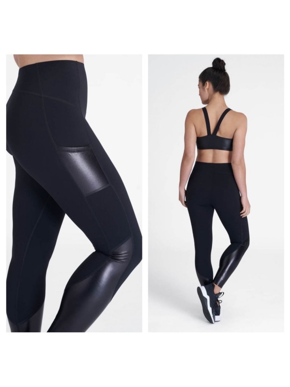 SPANX Every.Wear Active Gloss Pocket Leggings M